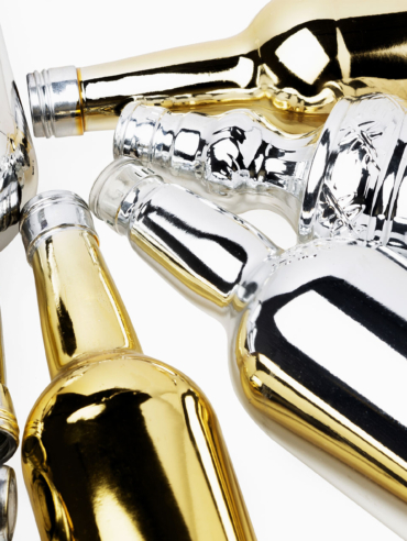 Botellas metalizadas - Vriaza